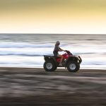 Idylic moments with Bali quad biking: The beach, the surf and the sunset.